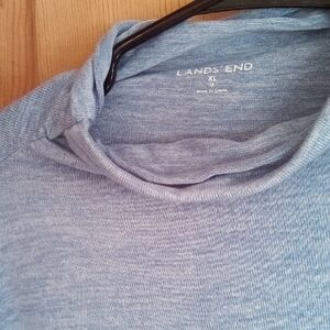 Lands' End Soft Blue Women's Top